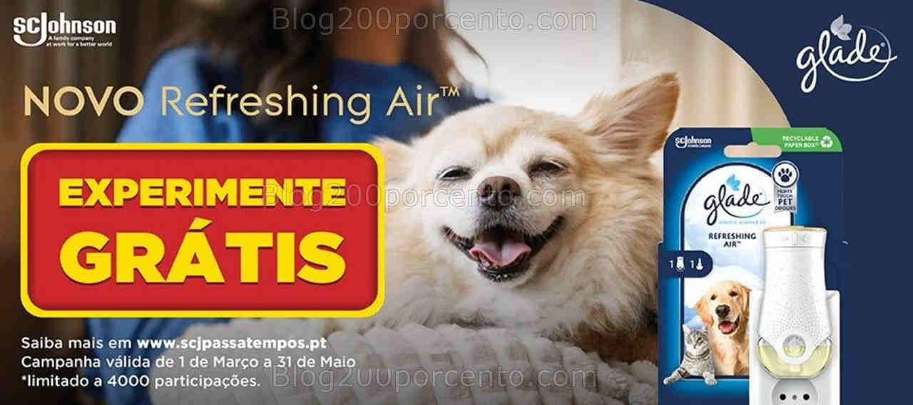 ALERTA - Novo Experimente Grátis GLADE Reembolso de 1 março a 31 maio