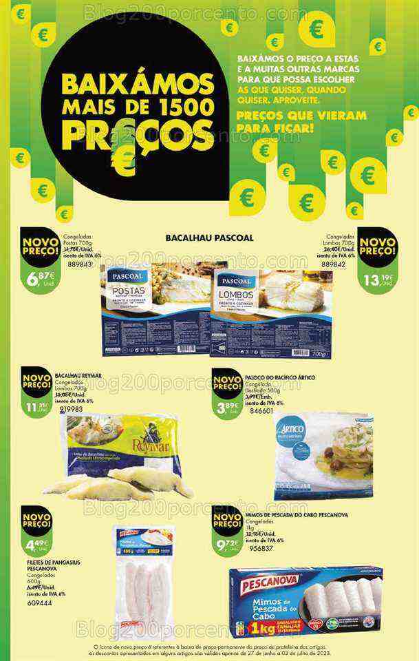 Antevisão Folheto PINGO DOCE Promoções Fim de Semana - 30 junho a 3 julho