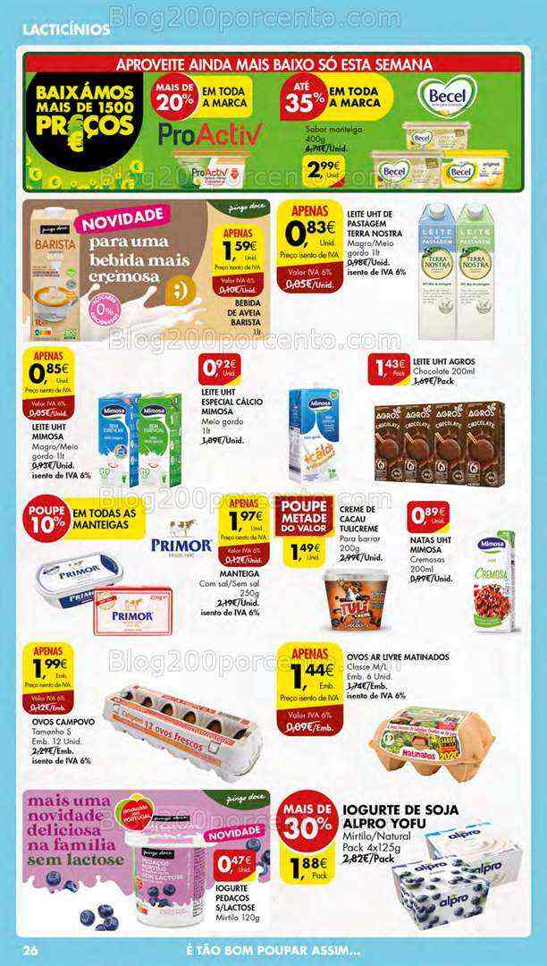 Antevisão Folheto PINGO DOCE Lojas Pequenas Promoções de 18 a 24 julho