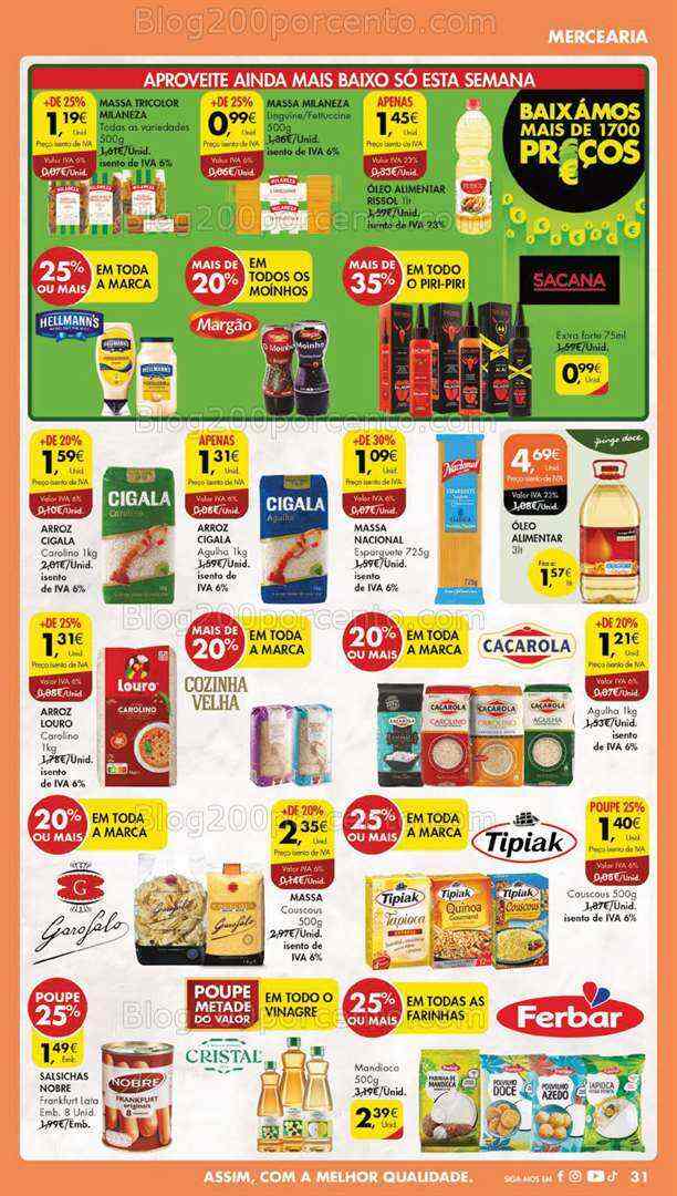 Antevisão Folheto PINGO DOCE Lojas Grandes Promoções de 1 a 7 agosto