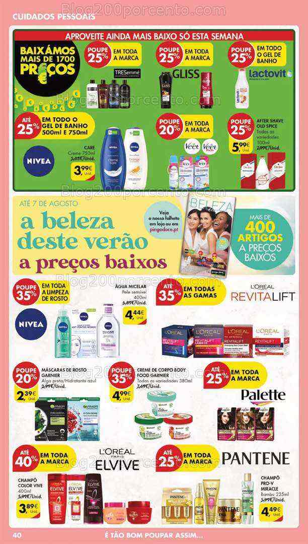 Antevisão Folheto PINGO DOCE Lojas Grandes Promoções de 1 a 7 agosto