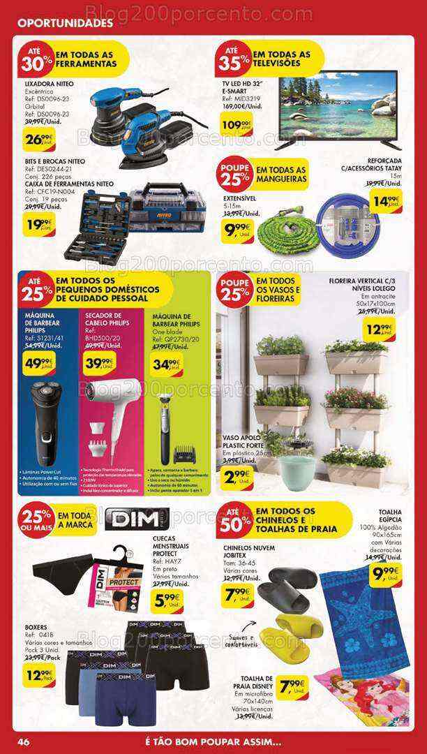 Antevisão Folheto PINGO DOCE Bazar Lojas Grandes Promoções de 1 a 7 agosto