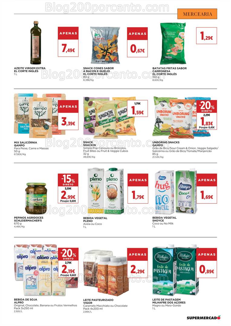 Antevisão Folheto EL CORTE INGLÉS Promoções de 1 a 16 janeiro