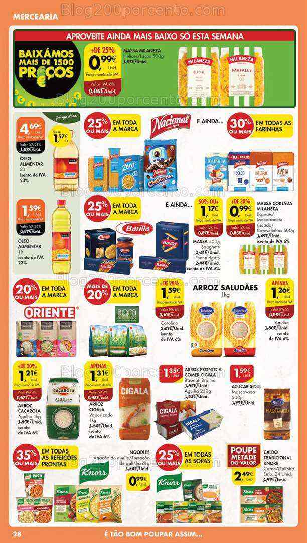 Antevisão Folheto PINGO DOCE Lojas Grandes Promoções de 25 a 31 julho
