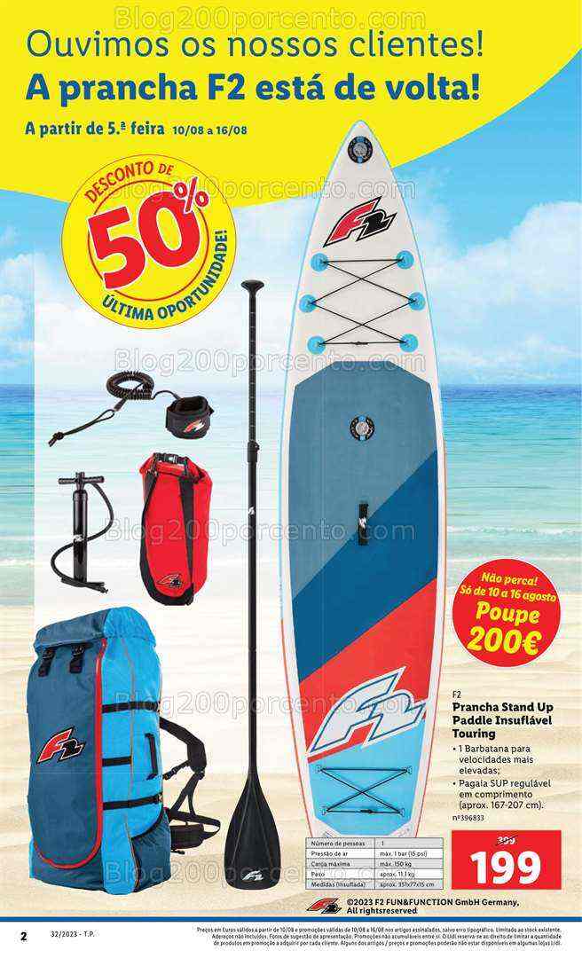 Antevisão Folheto LIDL Bazar Promoções de 10 a 16 agosto