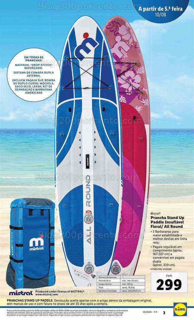 Antevisão Folheto LIDL Bazar Promoções de 10 a 16 agosto