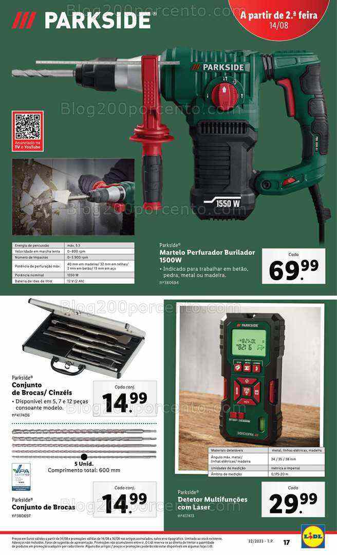 Antevisão Folheto LIDL Bazar Promoções de 10 a 16 agosto