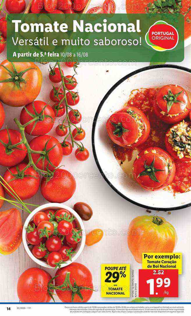 Antevisão Folheto LIDL Promoções de 10 a 16 agosto