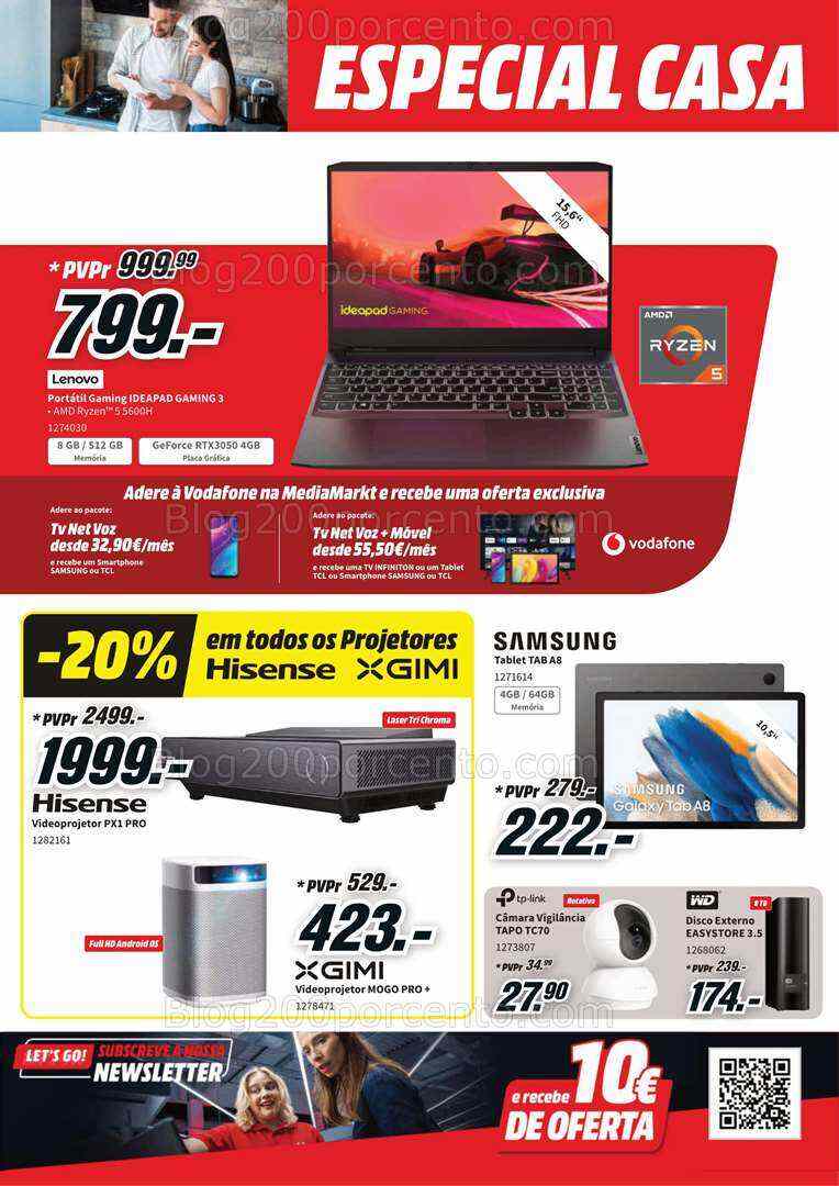 Antevisão Folheto MEDIA MARKT Especial Casa Promoções de 20 a 26 julho