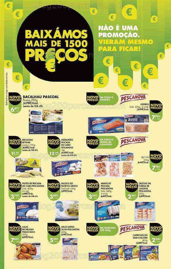 Antevisão Folheto PINGO DOCE Promoções Fim de Semana - 21 a 24 julho