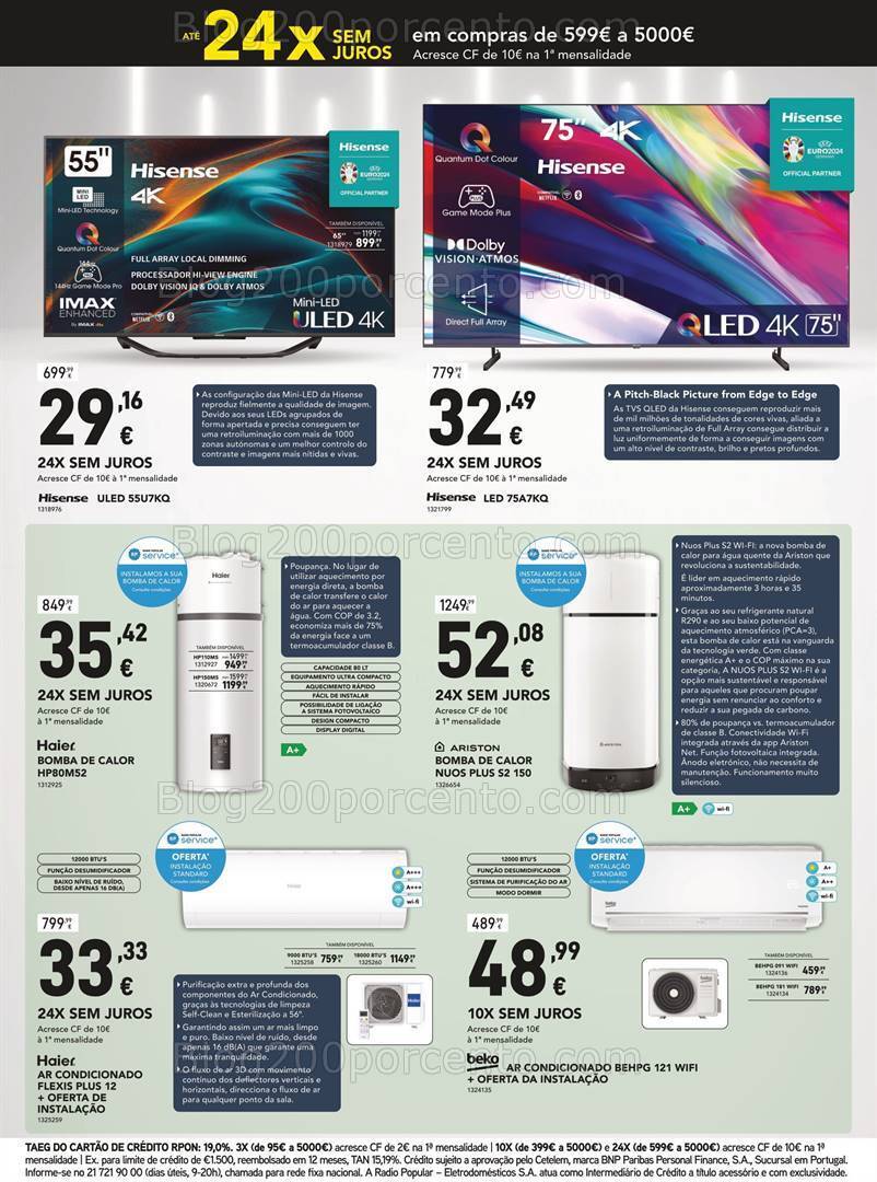 Antevisão Folheto RADIO POPULAR Promoções de 1 a 9 abril