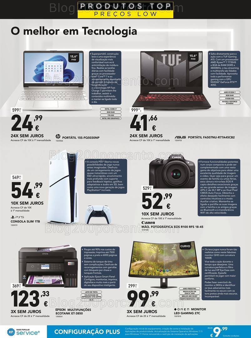 Antevisão Folheto RADIO POPULAR Promoções de 1 a 9 abril