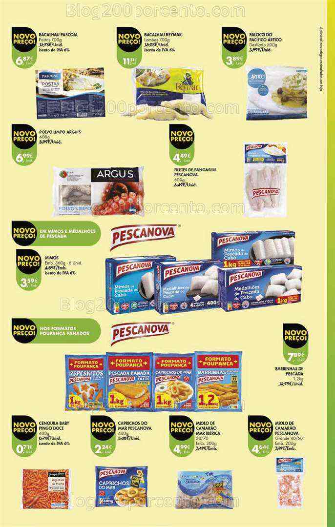 Antevisão Folheto PINGO DOCE Promoções Fim de Semana - 28 a 31 julho