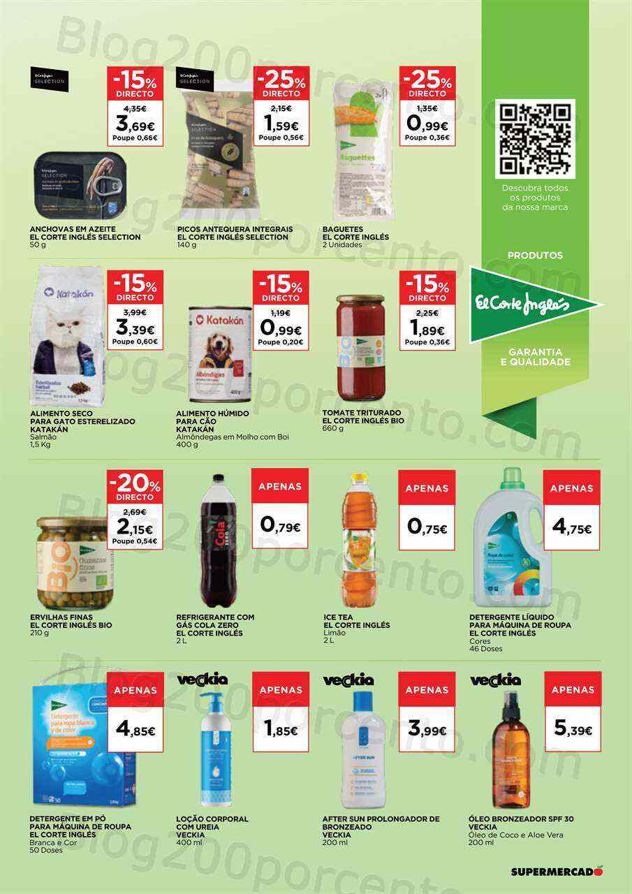 Antevisão Folheto EL CORTE INGLÉS Promoções de 2 a 15 junho