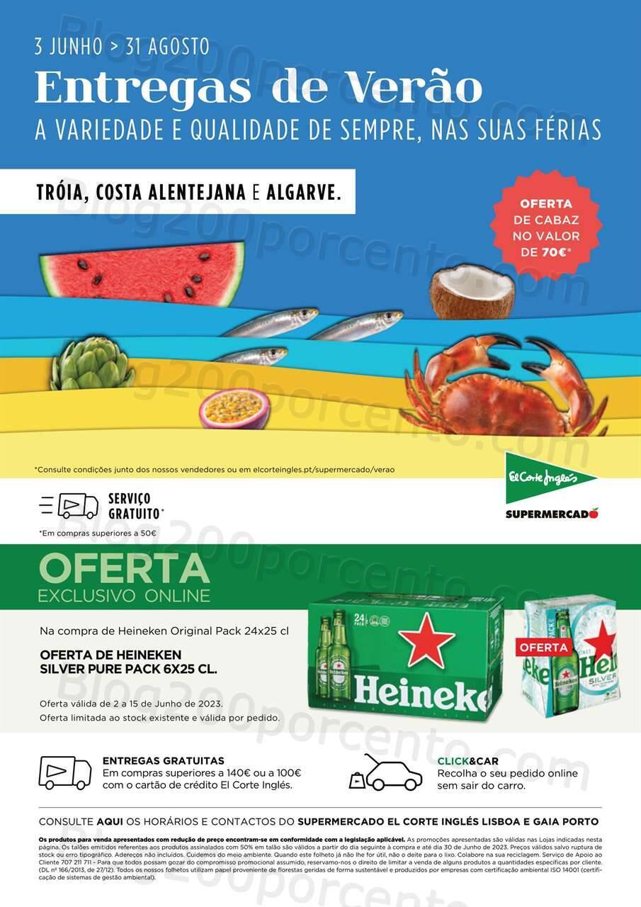Antevisão Folheto EL CORTE INGLÉS Promoções de 2 a 15 junho