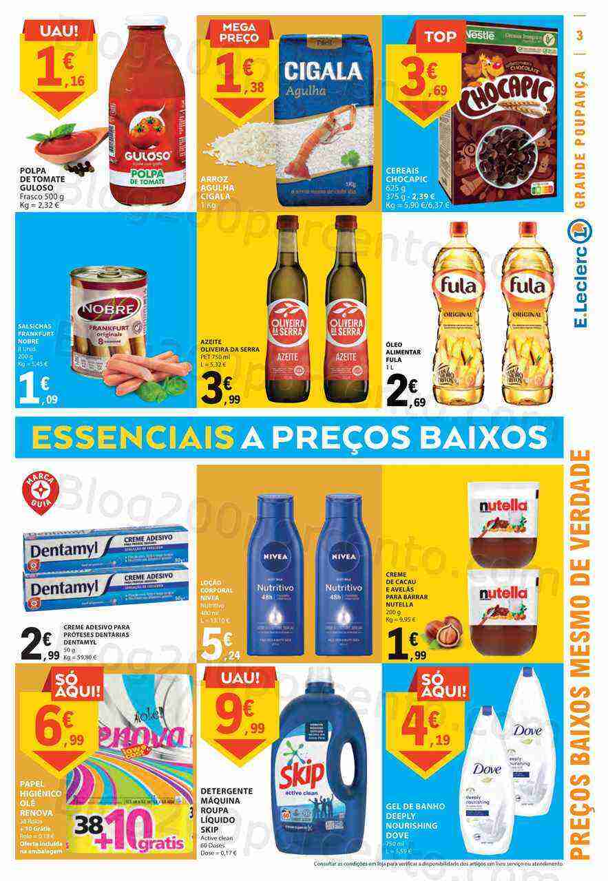 Antevisão Folheto E-LECLERC Promoções de 2 a 8 março