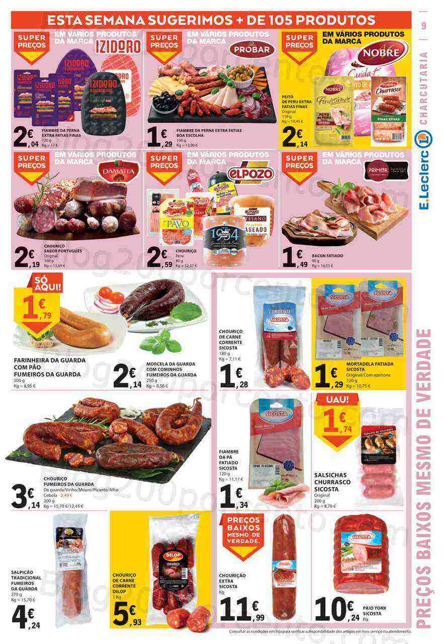 Antevisão Folheto E-LECLERC Promoções de 2 a 8 março