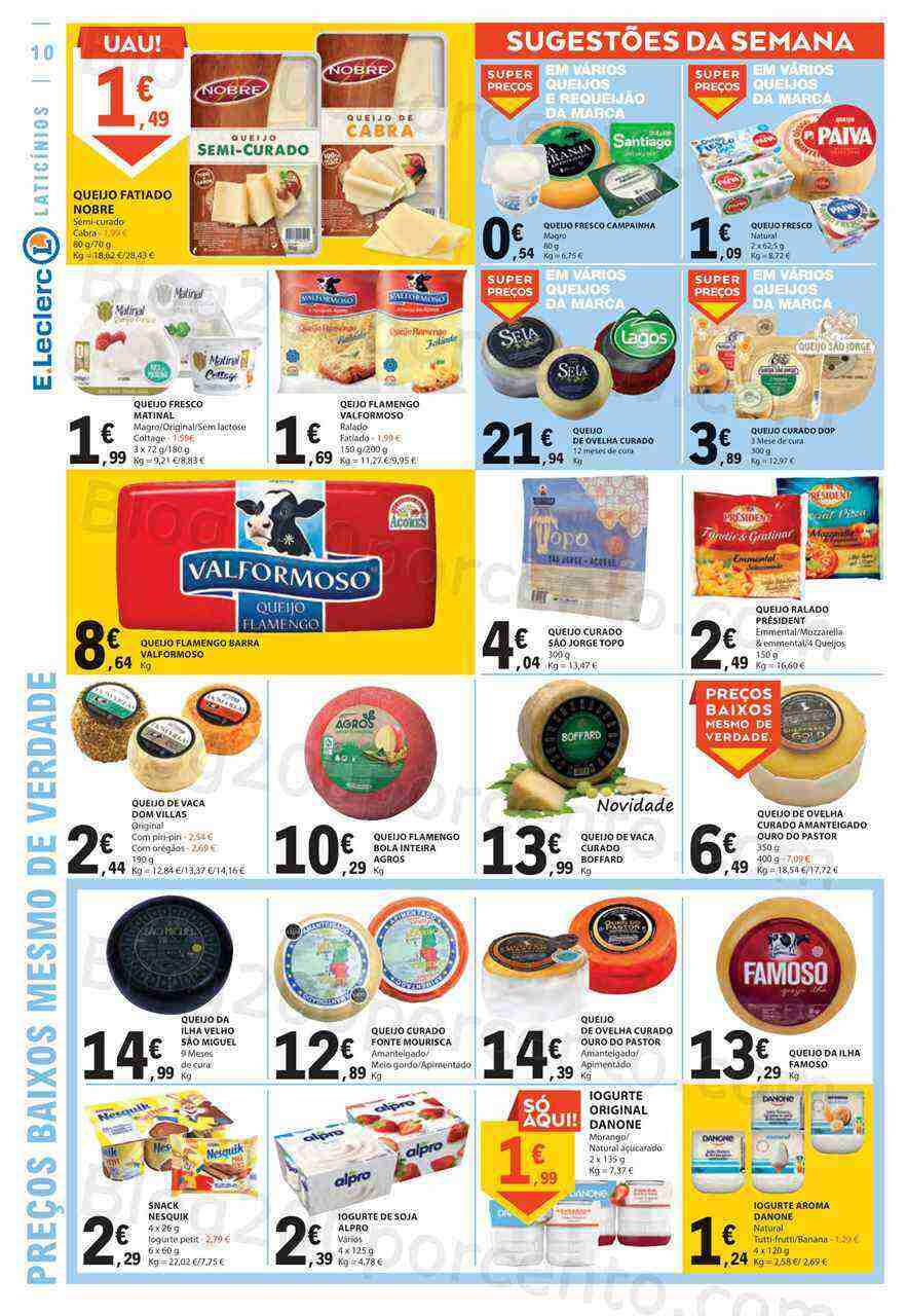 Antevisão Folheto E-LECLERC Promoções de 2 a 8 março