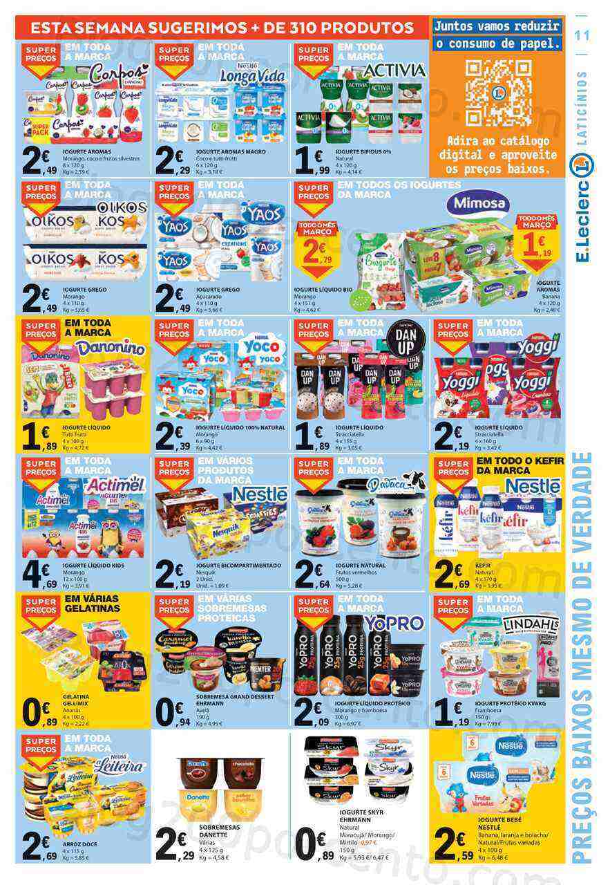 Antevisão Folheto E-LECLERC Promoções de 2 a 8 março