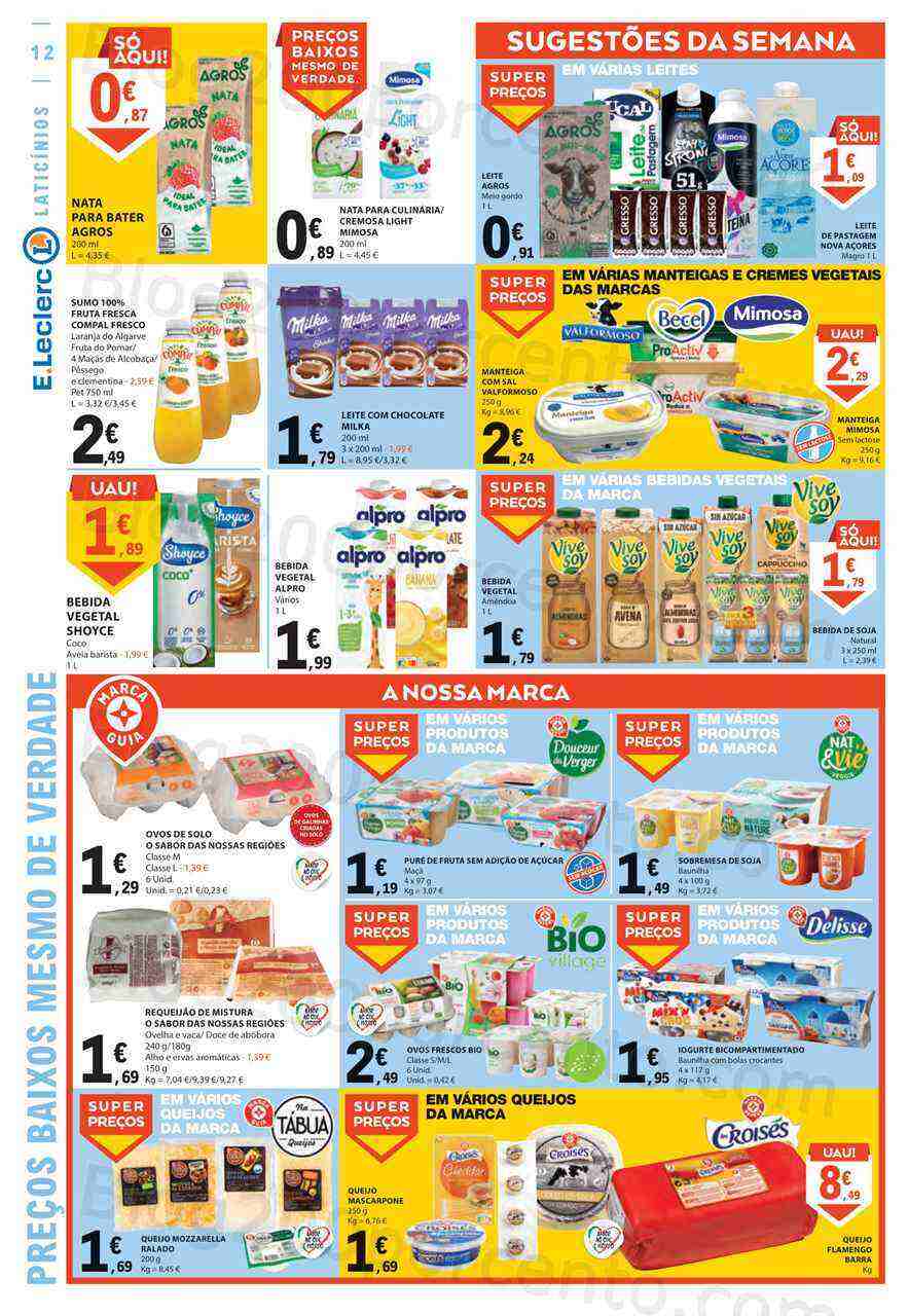 Antevisão Folheto E-LECLERC Promoções de 2 a 8 março