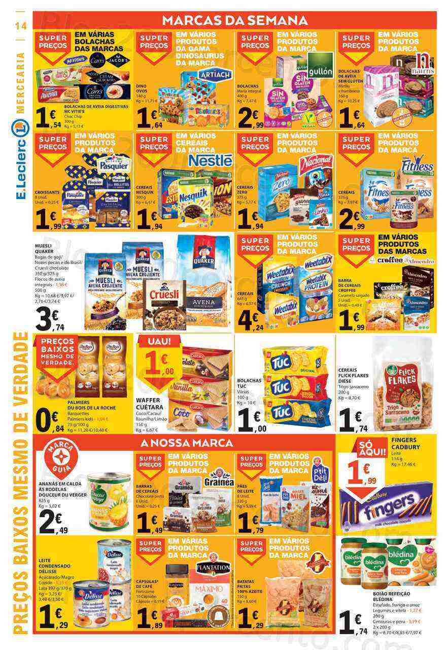 Antevisão Folheto E-LECLERC Promoções de 2 a 8 março