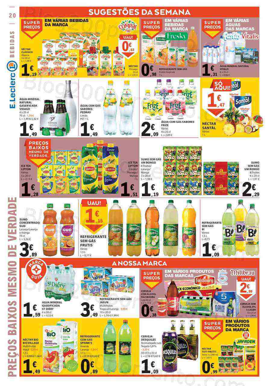 Antevisão Folheto E-LECLERC Promoções de 2 a 8 março