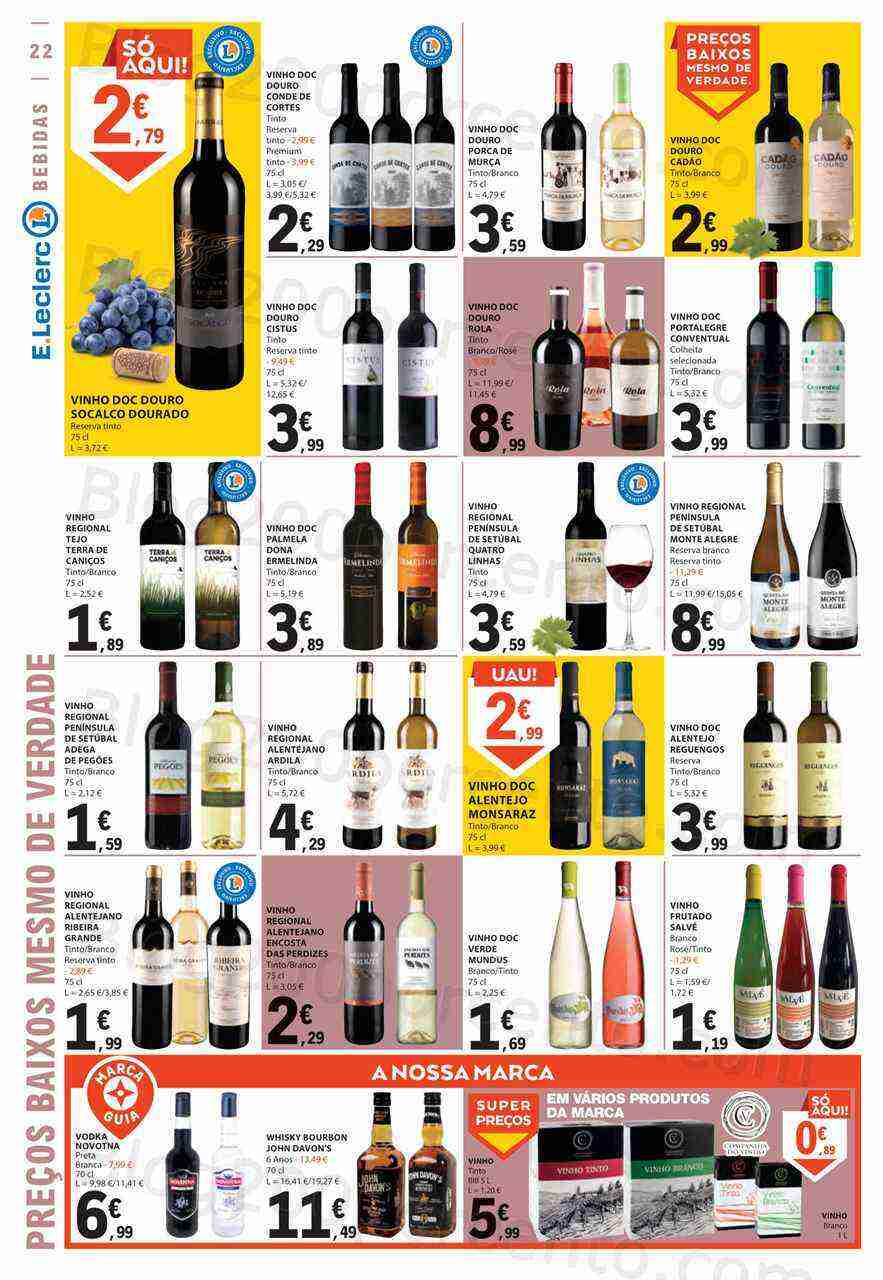 Antevisão Folheto E-LECLERC Promoções de 2 a 8 março