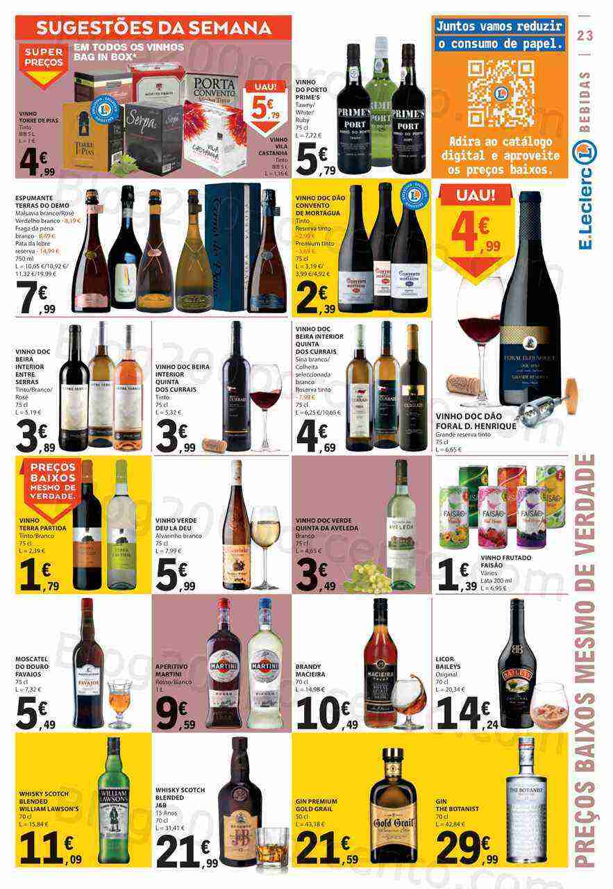 Antevisão Folheto E-LECLERC Promoções de 2 a 8 março