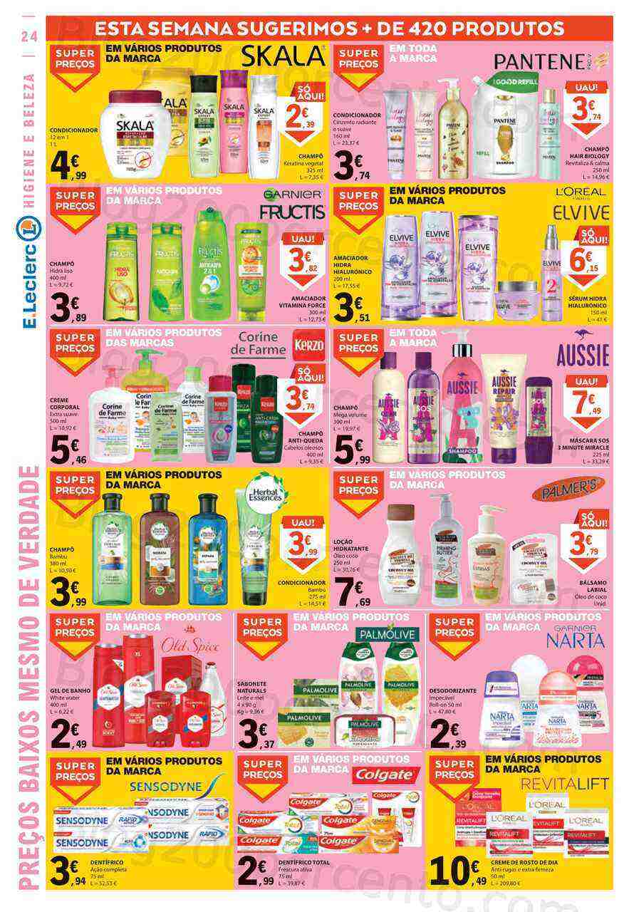 Antevisão Folheto E-LECLERC Promoções de 2 a 8 março