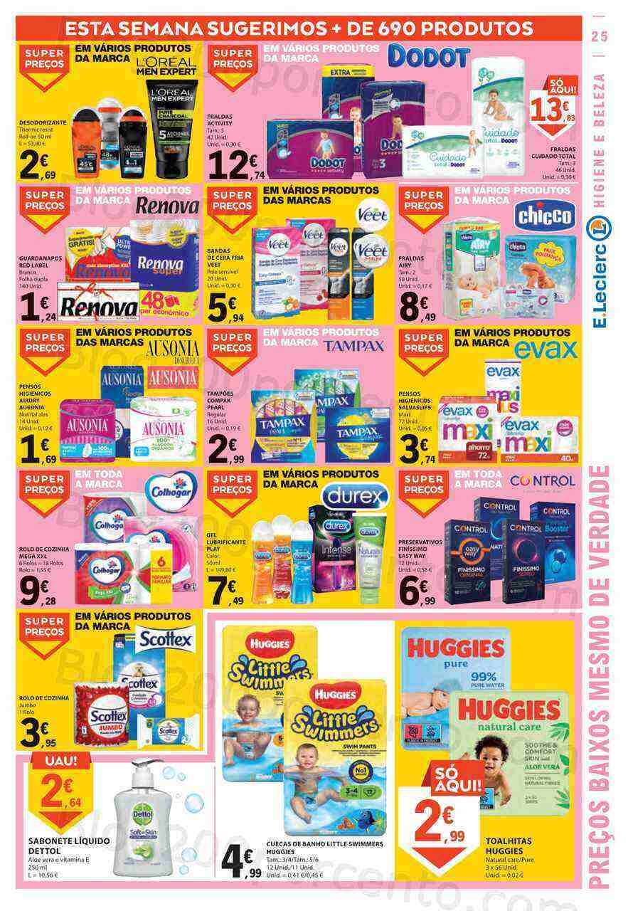 Antevisão Folheto E-LECLERC Promoções de 2 a 8 março