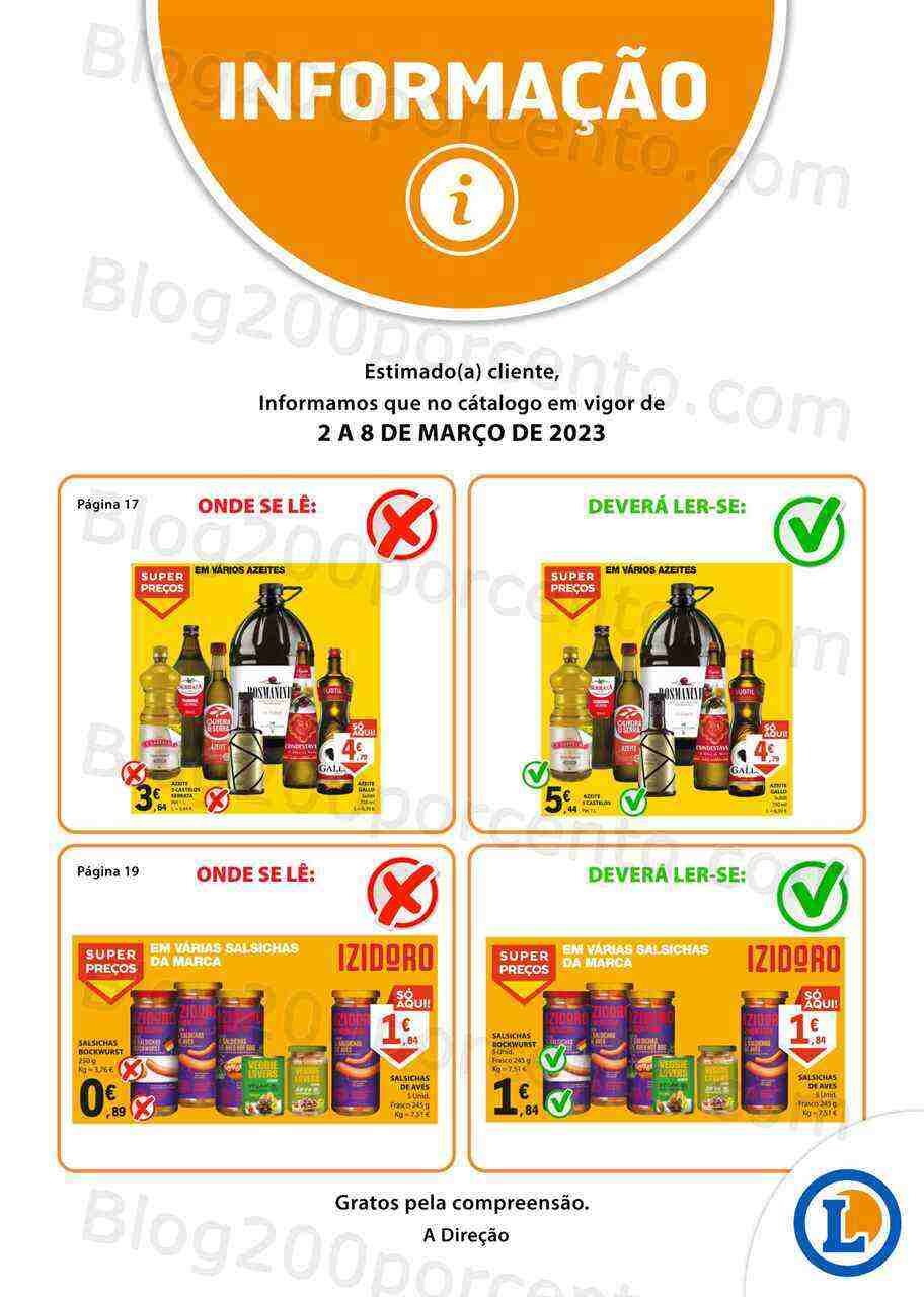 Antevisão Folheto E-LECLERC Promoções de 2 a 8 março