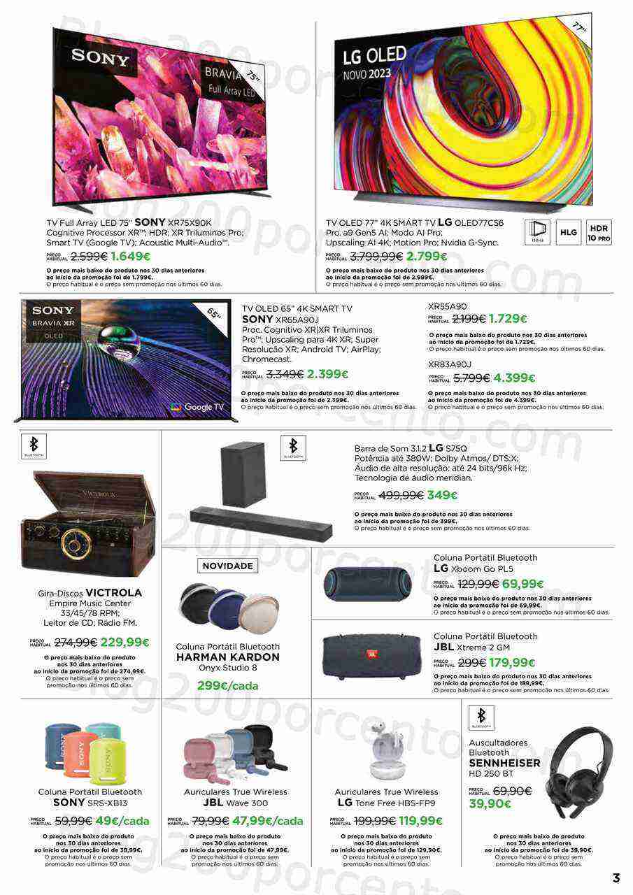 Antevisão Folheto EL CORTE INGLÉS Tecnologia Promoções de 3 a 19 março