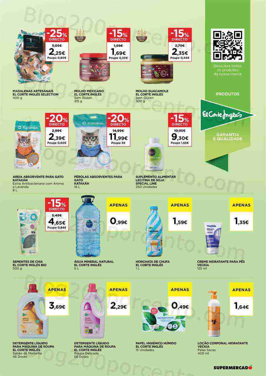 Antevisão Folheto EL CORTE INGLÉS Promoções de 5 a 18 maio