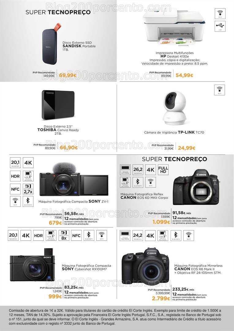 Antevisão Folheto EL CORTE INGLÉS Black Friday Promoções de 6 a 12 novembro