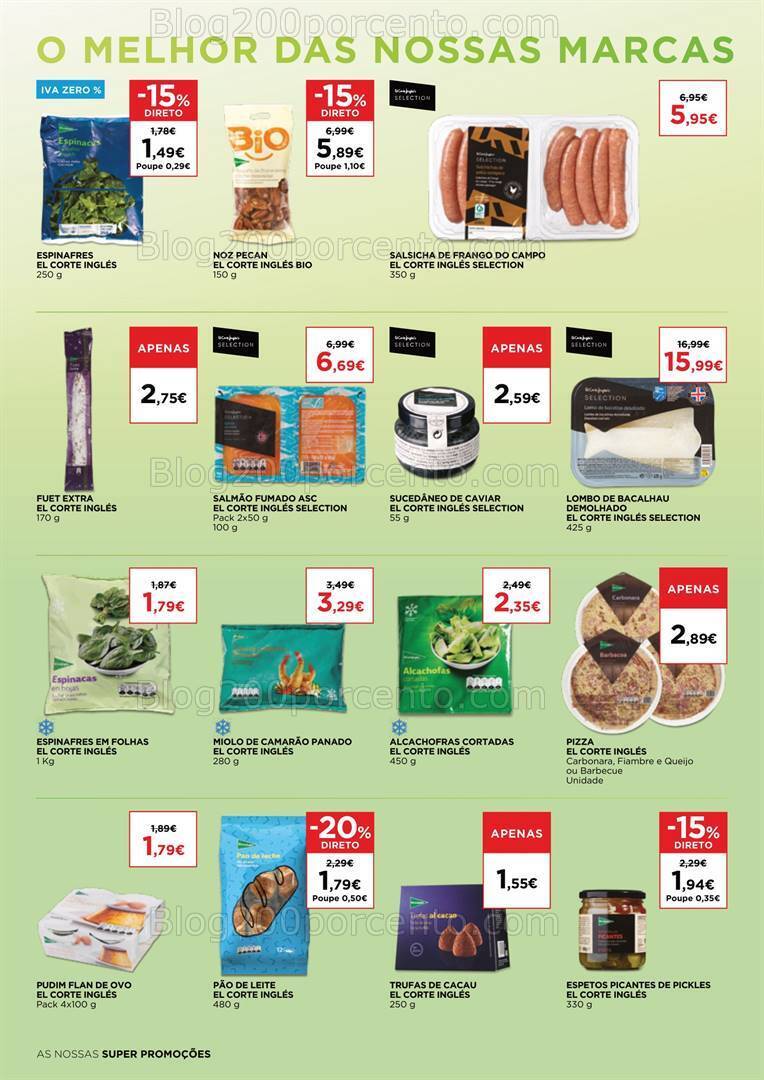 Antevisão Folheto EL CORTE INGLÉS Promoções de 6 a 19 outubro