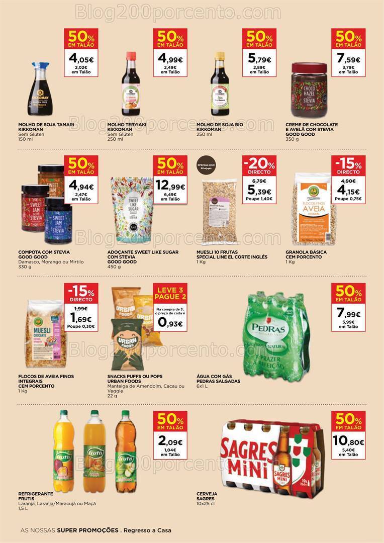 Antevisão Folheto EL CORTE INGLÉS Promoções de 8 a 21 setembro