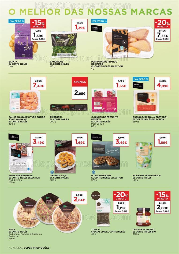 Antevisão Folheto EL CORTE INGLÉS Promoções de 8 a 21 setembro