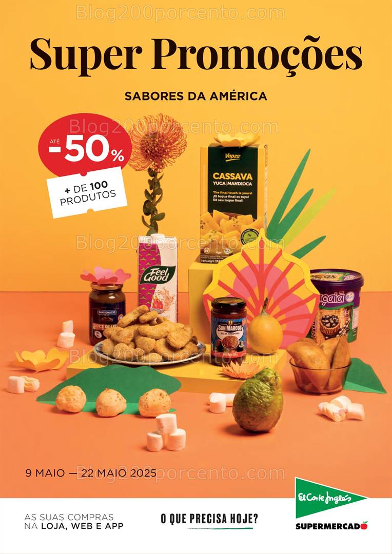 Antevisão Folheto EL CORTE INGLÉS Promoções de 9 a 22 maio