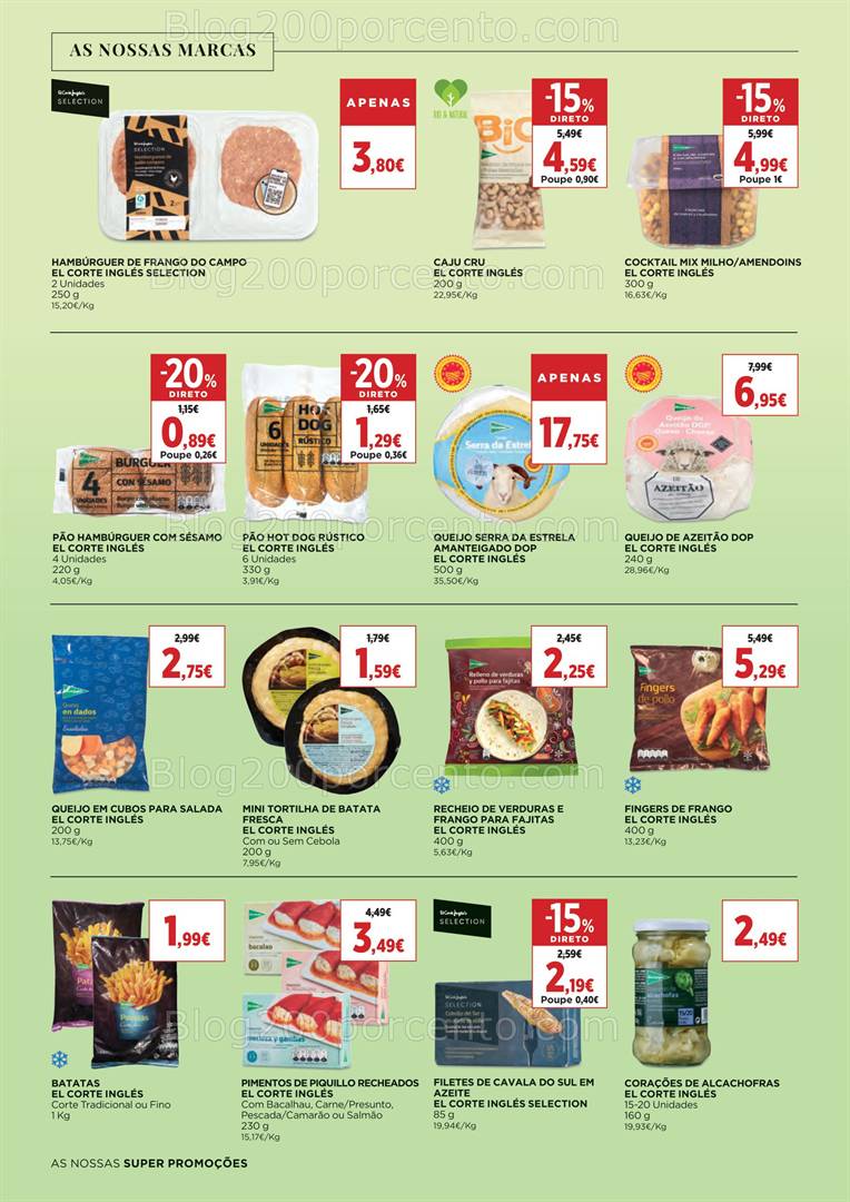 Antevisão Folheto EL CORTE INGLÉS Promoções de 9 a 22 maio