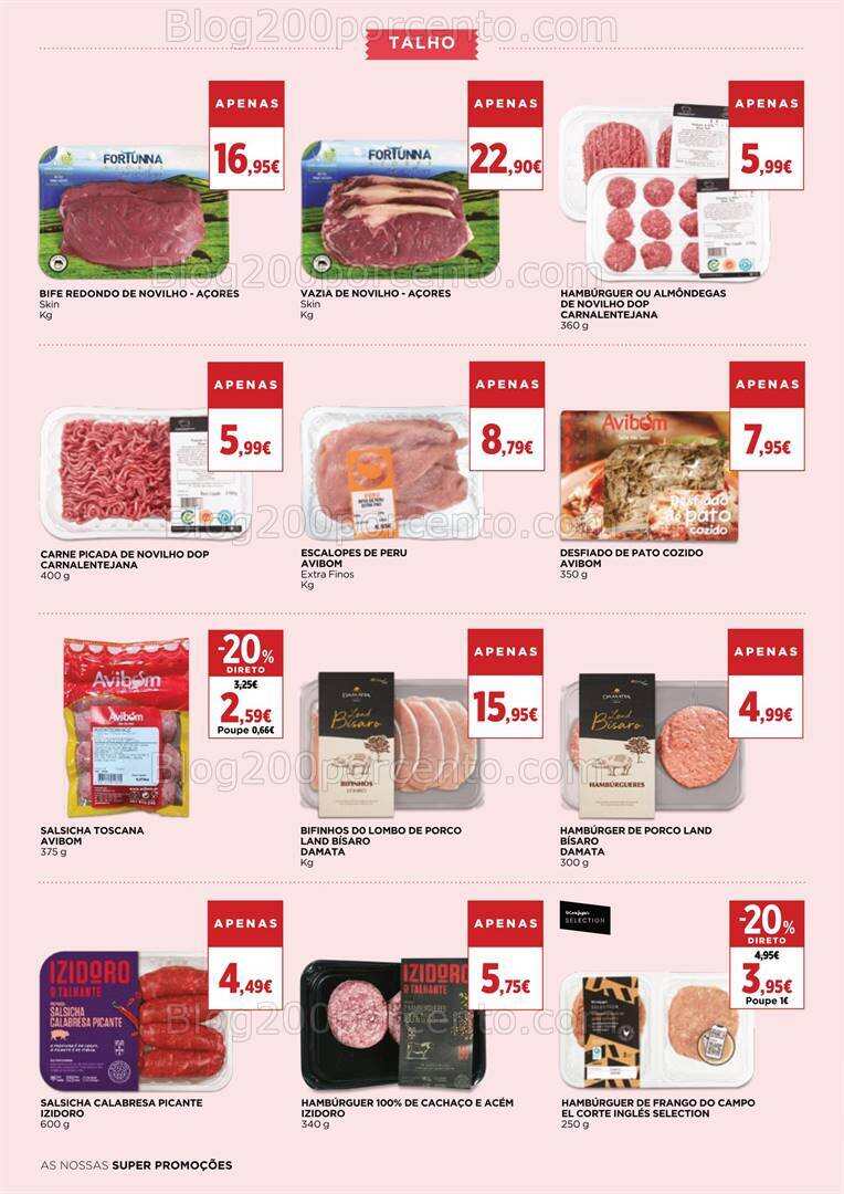 Antevisão Folheto EL CORTE INGLÉS Promoções 1 a 18 abril