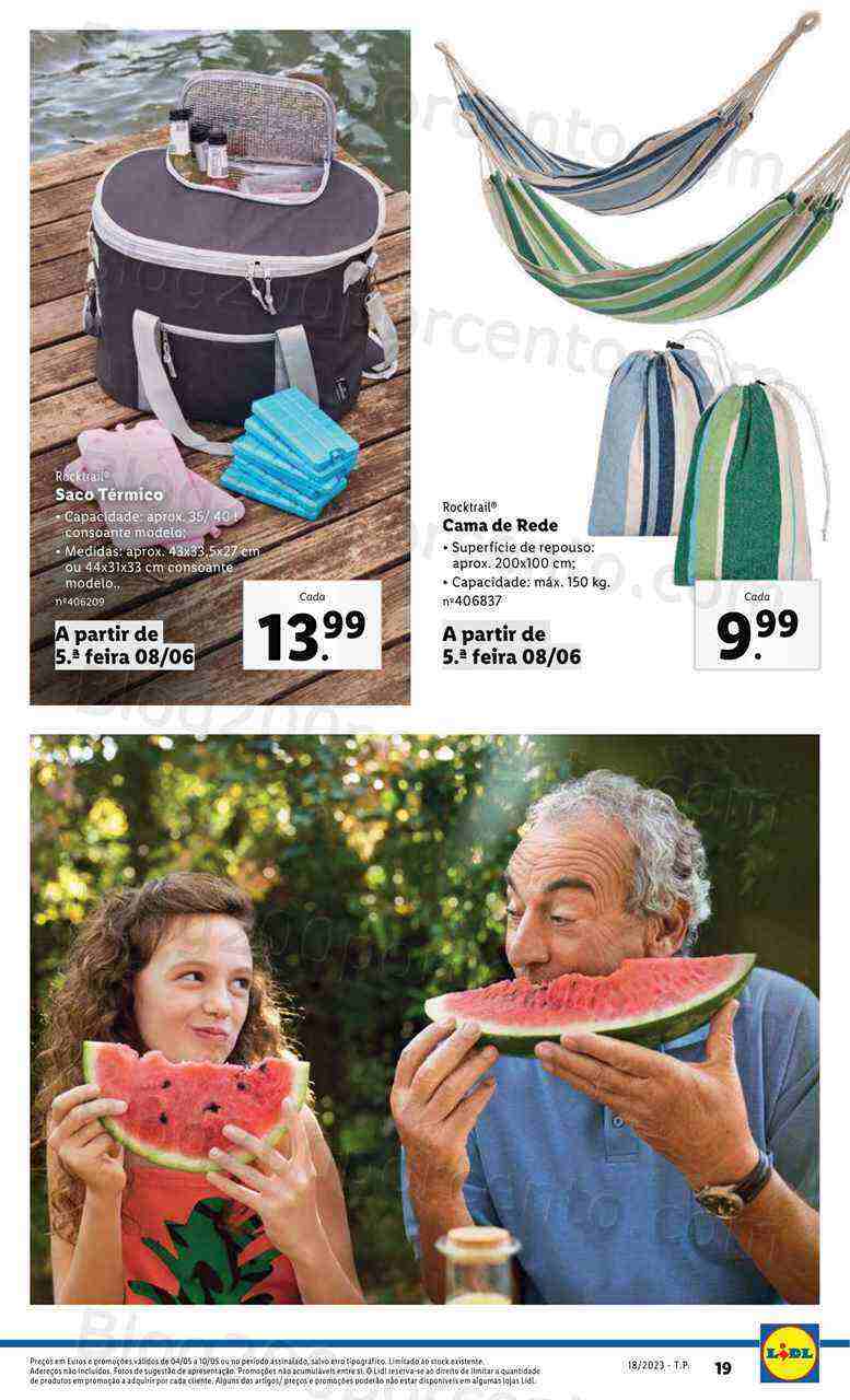 Antevisão Folheto LIDL Verão Promoções a partir de 8 junho