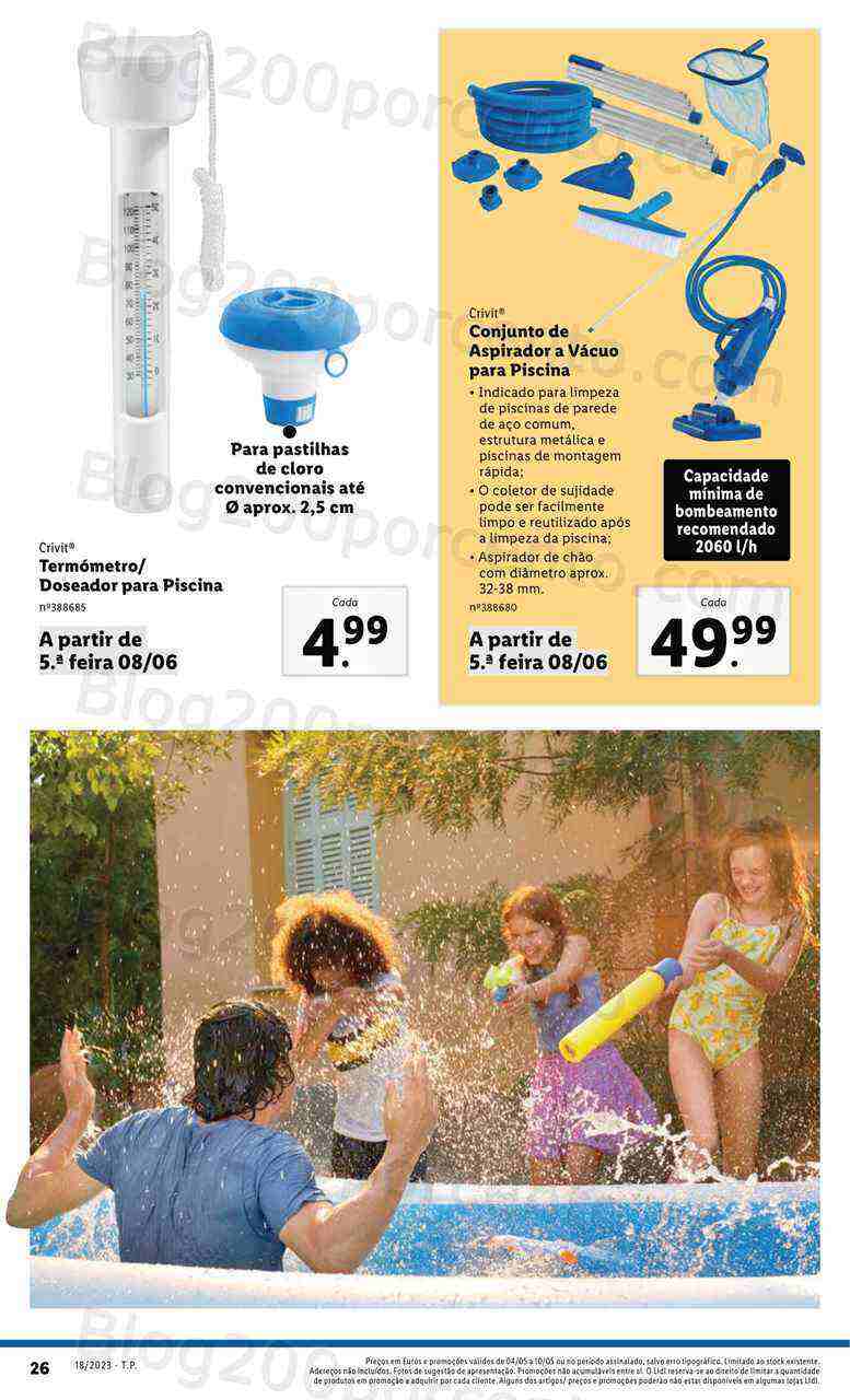 Antevisão Folheto LIDL Verão Promoções a partir de 8 junho