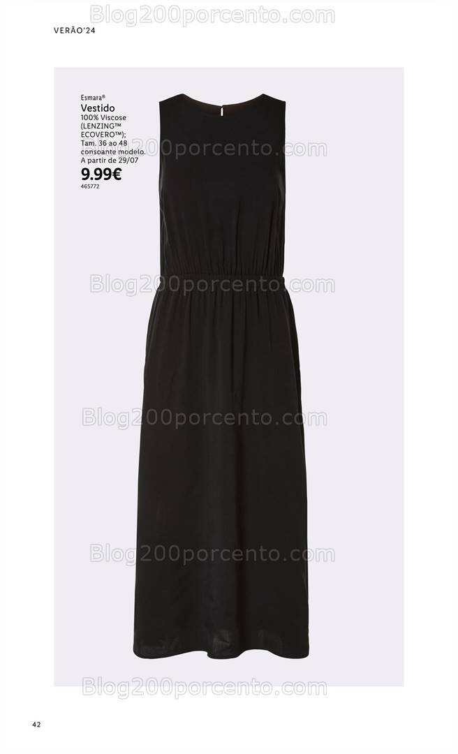 Antevisão Folheto LIDL Especial Esmara Moda Verão Promoções a partir de 3 junho