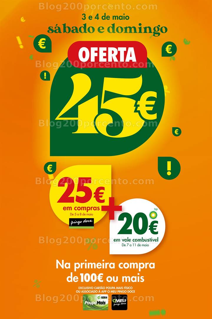 Antevisão Folheto PINGO DOCE Especial 1 de maio - 3 e 4 de maio