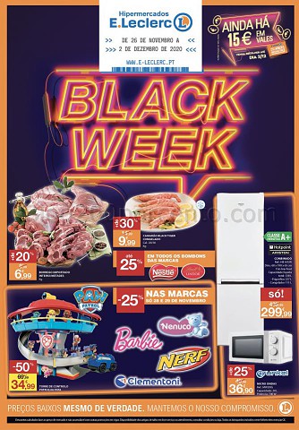 black week e-leclerc 26 novembro a 2 dezembro