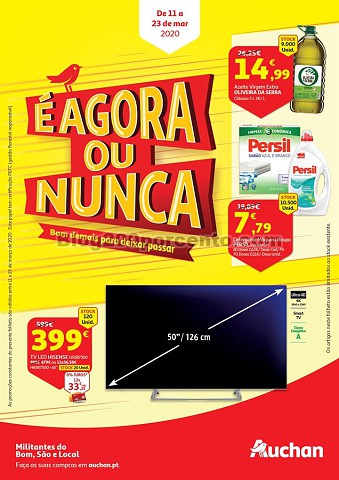 Antevisão Folheto AUCHAN Agora ou Nunca! Promoções de 11 a 23 março p1.jpg