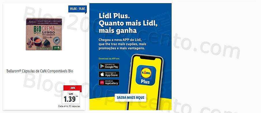 Lidl Bazar a partir de 5 julho