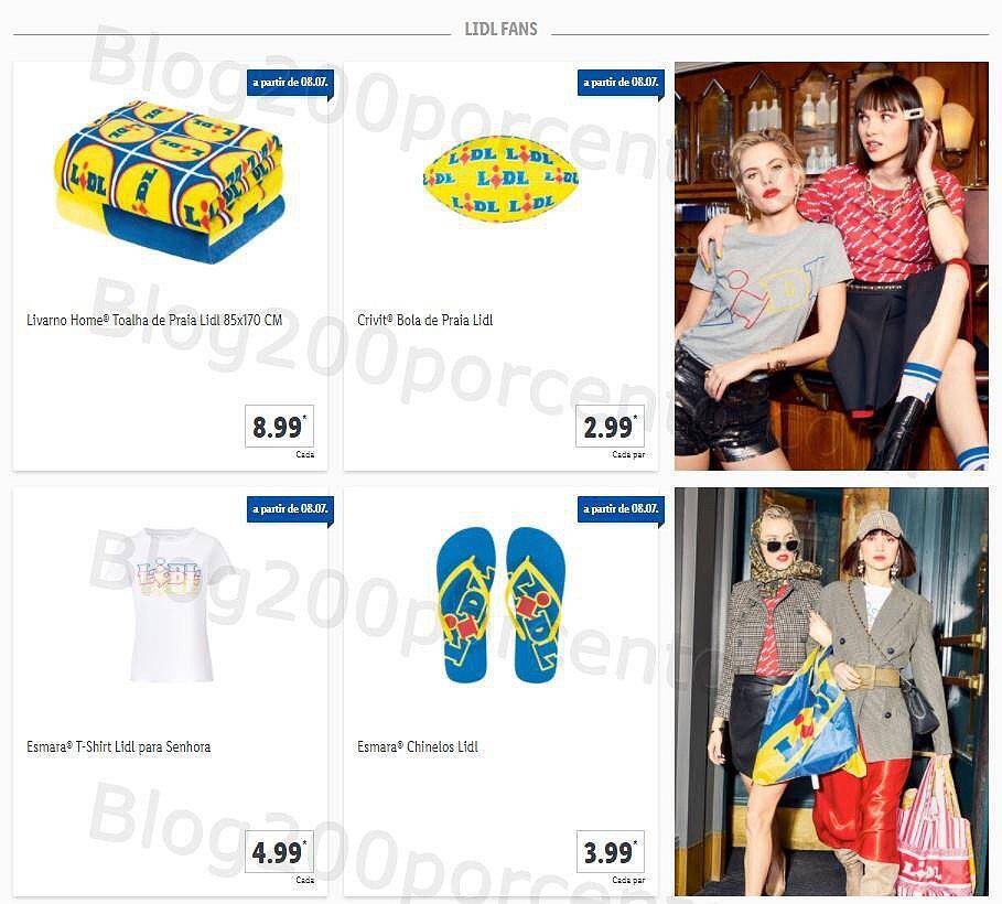 Lidl Bazar Promoções a partir de 8 julho