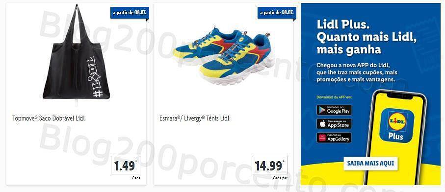 Lidl Bazar Promoções a partir de 8 julho
