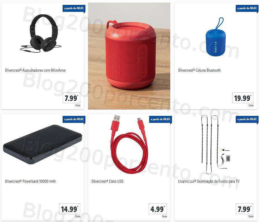 Lidl Bazar Promoções a partir de 8 julho